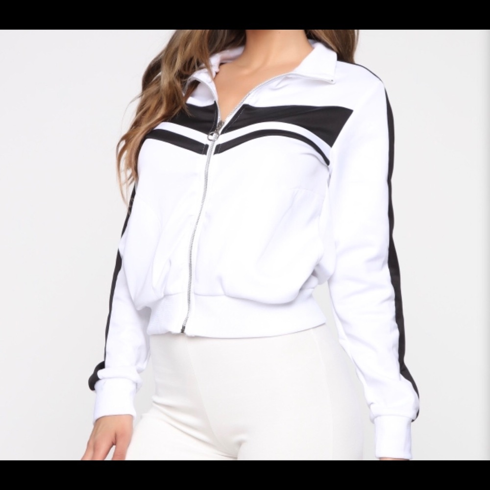 New Fashion Nova Track Jacket Size Large